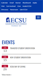 Mobile Screenshot of ecsu.edu